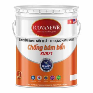 Sơn siêu bóng Nội Thất Thượng Hạng Nano KV 871